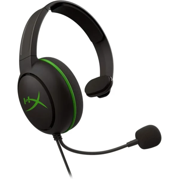 AUDÍFONOS ALÁMBRICOS HYPERX CLOUDX CHAT | NEGRO/VERDE
