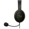 AUDÍFONOS ALÁMBRICOS HYPERX CLOUDX CHAT | NEGRO/VERDE