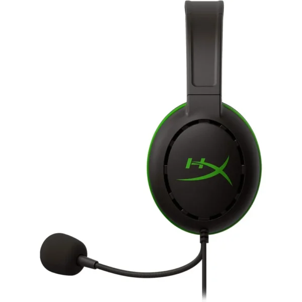 AUDÍFONOS ALÁMBRICOS HYPERX CLOUDX CHAT | NEGRO/VERDE