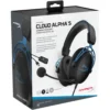 AUDÍFONOS ALÁMBRICOS HYPERX CLOUD ALPHA S | AZUL
