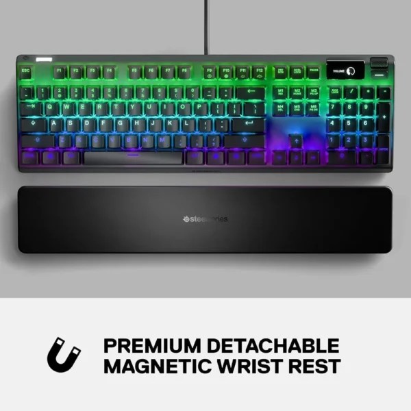 (REACONDICIONADO) TECLADO ALÁMBRICO MECÁNICO APEX 7 STEELSERIES | SWITCH ROJO