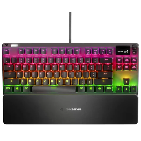 TECLADO ALÁMBRICO MECÁNICO APEX 7 TKL STEELSERIES | RGB