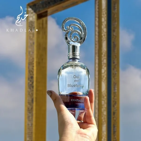 PERFUME KHADLAJ OUD POUR BLUEBERRY EDP UNISEX 3.4 OZ / 100 ML