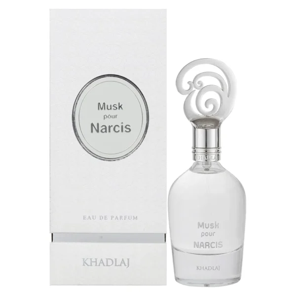 b07z8gfpp2_0_webp.webp PERFUME KHADLAJ MUSK POUR NARCIS EDP UNISEX 3.4 OZ / 100 ML