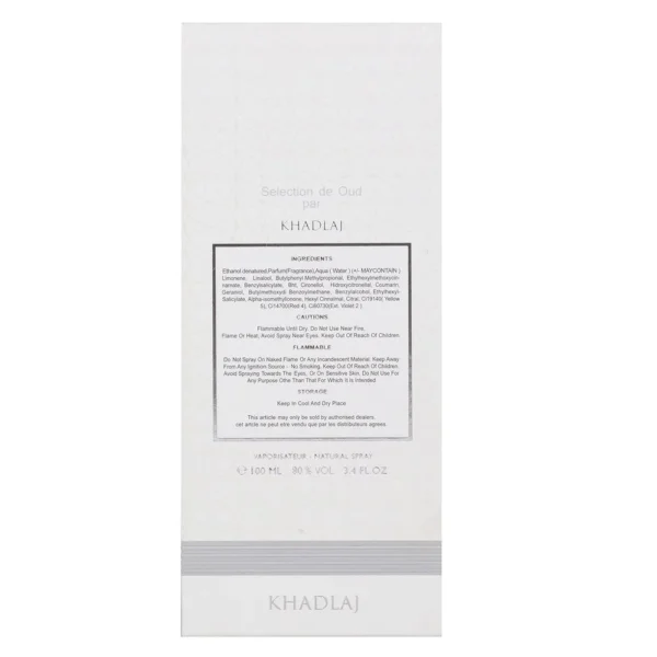b07z8gfpp2_2_webp.webp PERFUME KHADLAJ MUSK POUR NARCIS EDP UNISEX 3.4 OZ / 100 ML