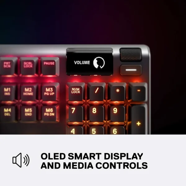 TECLADO ALÁMBRICO MECÁNICO APEX 5 STEELSERIES | RGB