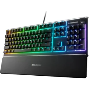 TECLADO ALÁMBRICO APEX 3 STEELSERIES | NEGRO