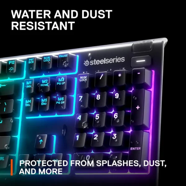 TECLADO ALÁMBRICO APEX 3 STEELSERIES | NEGRO