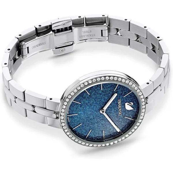 SWAROVSKI RELOJ COSMOPOLITAN CRYSTAL PARA MUJER | BLUE CRYSTAL