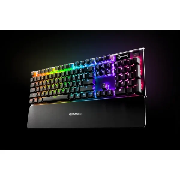 TECLADO ALÁMBRICO MECÁNICO APEX 5 STEELSERIES | SWITCH HÍBRIDO AZUL