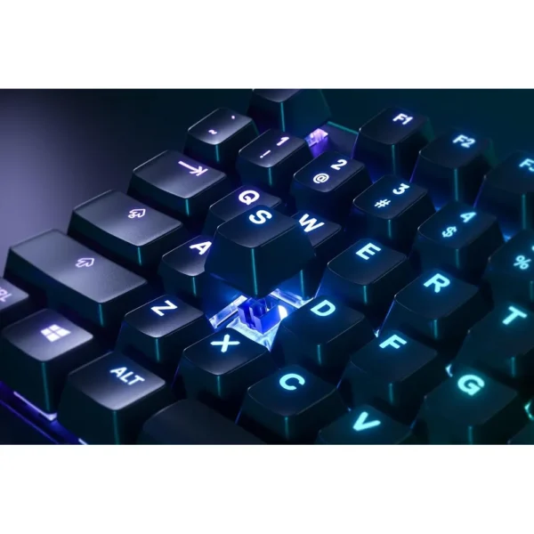TECLADO ALÁMBRICO MECÁNICO APEX 5 STEELSERIES | SWITCH HÍBRIDO AZUL
