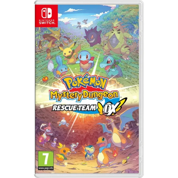VIDEOJUEGO NINTENDO POKÉMON MYSTERY DUNGEON RESCUE TEAM DX SWITCH