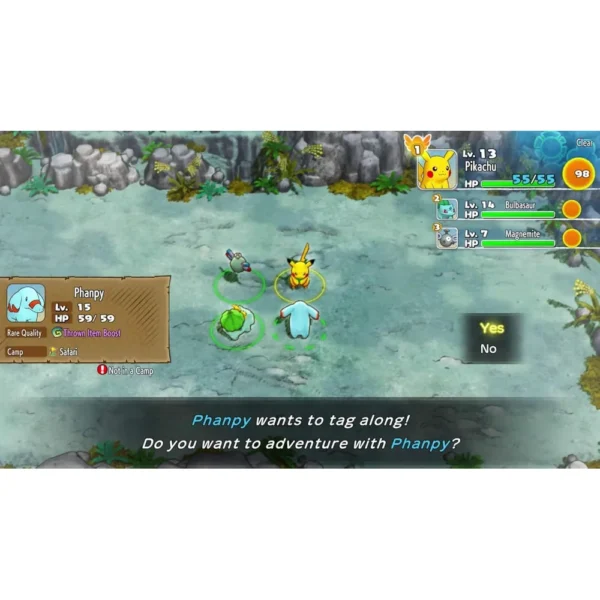 VIDEOJUEGO NINTENDO POKÉMON MYSTERY DUNGEON RESCUE TEAM DX SWITCH