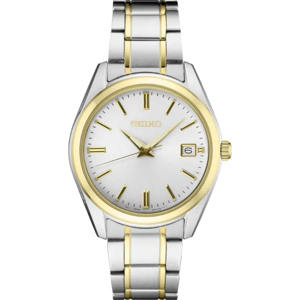 RELOJ SEIKO SUR312 ESSENTIALS BICOLOR PARA HOMBRE | BLANCO
