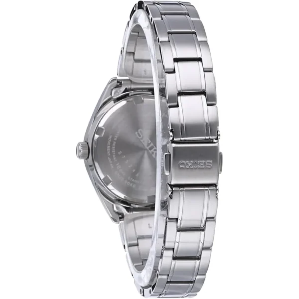 RELOJ SEIKO ESSENTIALS CON FECHA PARA MUJER | PLATA