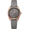 RELOJ CITIZEN CLÁSICO CORREA DE CUERO MUJER | GRIS