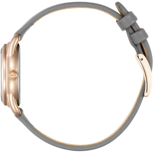 RELOJ CITIZEN CLÁSICO CORREA DE CUERO MUJER | GRIS