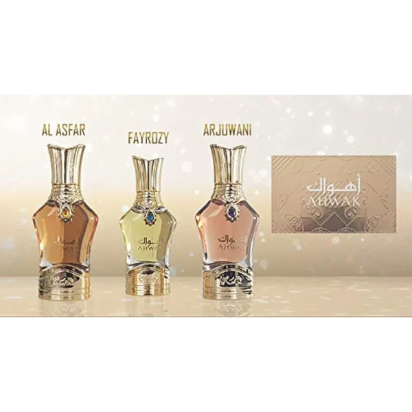 ACEITE PERFUMADO RASASI AHWAK AL ASFAR 0.5 OZ / 15 ML