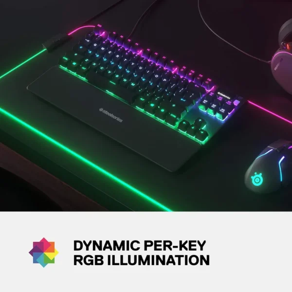 (REACONDICIONADO) TECLADO ALÁMBRICO MECÁNICO APEX PRO STEELSERIES | RGB