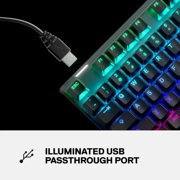 (REACONDICIONADO) TECLADO ALÁMBRICO MECÁNICO APEX PRO STEELSERIES | RGB