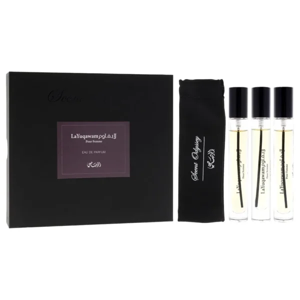 SET DE REGALO RASASI LA YUQAWAM MUJER 3 PZS