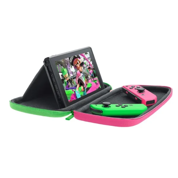(REACONDICIONADA) CONSOLA NINTENDO SWITCH + SPLATOON 2 | VERDE NEÓN | ROSA NEÓN