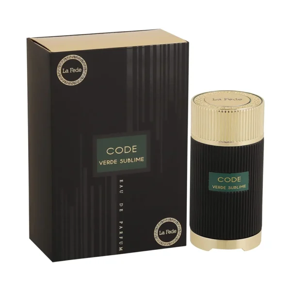PERFUME KHADLAJ CODE VERDE SUBLIME EDP UNISEX 3.4 OZ / 100 ML