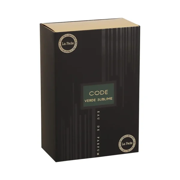 PERFUME KHADLAJ CODE VERDE SUBLIME EDP UNISEX 3.4 OZ / 100 ML