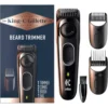MAQUINA RECORTADORA DE BARBA INALAMBRICA KING C. GILLETTE