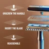 MAQUINA DE AFEITAR DE SEGURIDAD KING C. GILLETTE