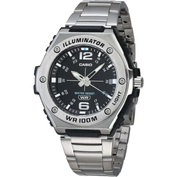 RELOJ CASIO MWA100H ANALÓGICO HOMBRE - Plata