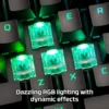 TECLADO ALÁMBRICO HYPERX ALLOY ORIGINS + KEYCAPS PUDDING PBT - SET 2 PZS | NEGRO