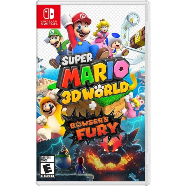 VIDEOJUEGO NINTENDO SUPER MARIO 3D WORLD + BOWSER'S FURY SWITCH VERSIÓN USA