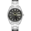 RELOJ SEIKO ESSENTIALS DE ACERO INOXIDABLE HOMBRE | NEGRO BRILLANTE