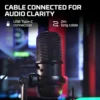MICRÓFONO HYPERX SOLOCAST USB | NEGRO