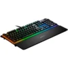 TECLADO ALÁMBRICO APEX 3 WRIST REST STEELSERIES | NEGRO