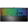 TECLADO ALÁMBRICO APEX 3 WRIST REST STEELSERIES | NEGRO