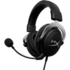 AUDÍFONOS ALÁMBRICOS HYPERX CLOUDX | NEGRO/PLATA