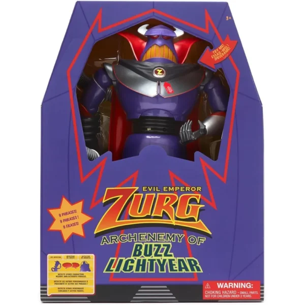 JUGUETE ZURG PARLANTE INTERACTIVA TOY STORY DISNEY STORE