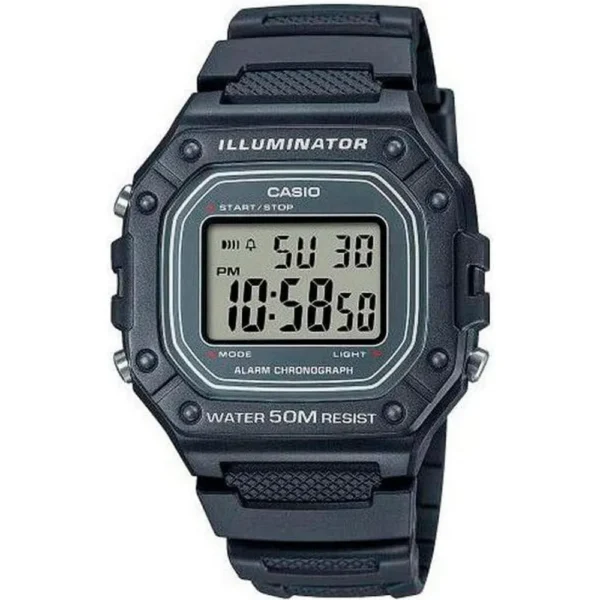 RELOJ CASIO W218H DIGITAL HOMBRE - Gris
