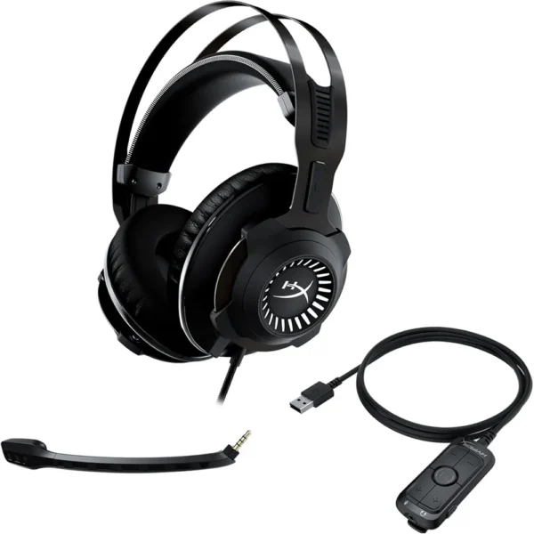 AUDÍFONOS ALÁMBRICOS HYPERX CLOUD REVOLVER | NEGRO