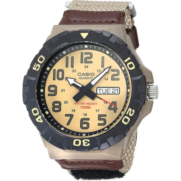 RELOJ CASIO MRW200H ANALÓGICO HOMBRE - Caqui