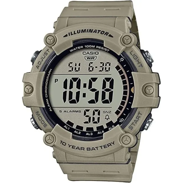 RELOJ CASIO ILUMINATOR AE1500WH DIGITAL HOMBRE - Tan