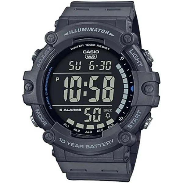 RELOJ CASIO ILUMINATOR AE1500WH DIGITAL HOMBRE - Gris
