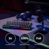 TECLADO ALÁMBRICO HYPERX ALLOY ORIGINS 60 SWITCH RED | NEGRO
