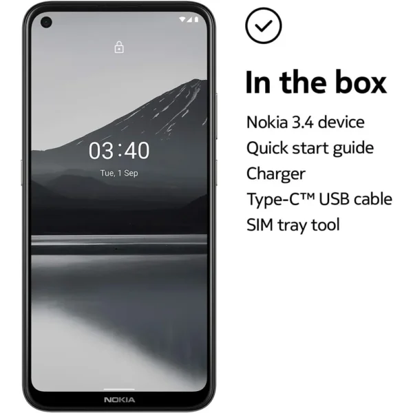 CELULAR NOKIA 3.4 64GB DIGITAL | CARBÓN