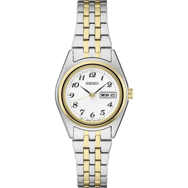 RELOJ SEIKO ESSENTIALS BICOLOR MUJER | BLANCO