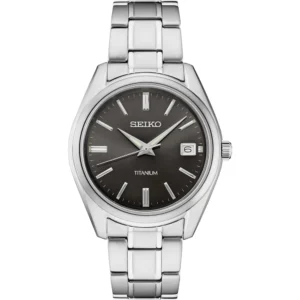 RELOJ SEIKO SUR375 ESSENTIALS TITANIO PARA HOMBRE | NEGRO