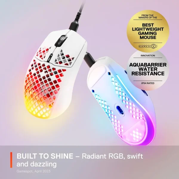 MOUSE ALÁMBRICO AEROX 3 STEELSERIES | SNOW