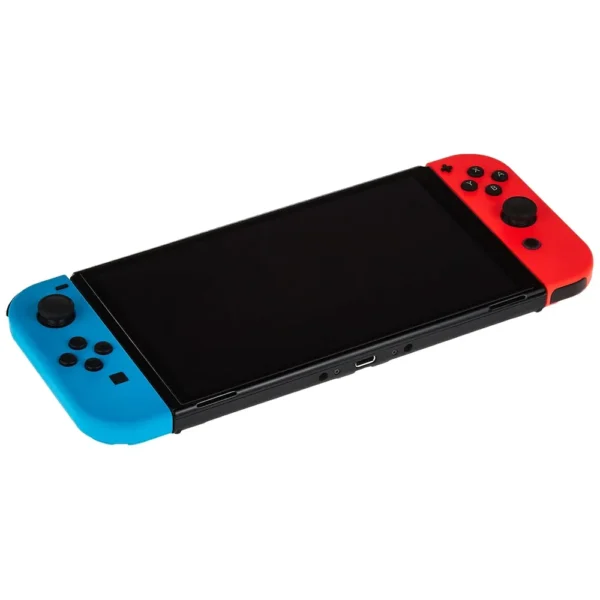 CONSOLA NINTENDO SWITCH OLED | ROJO NEÓN | AZUL NEÓN